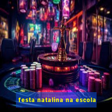 festa natalina na escola